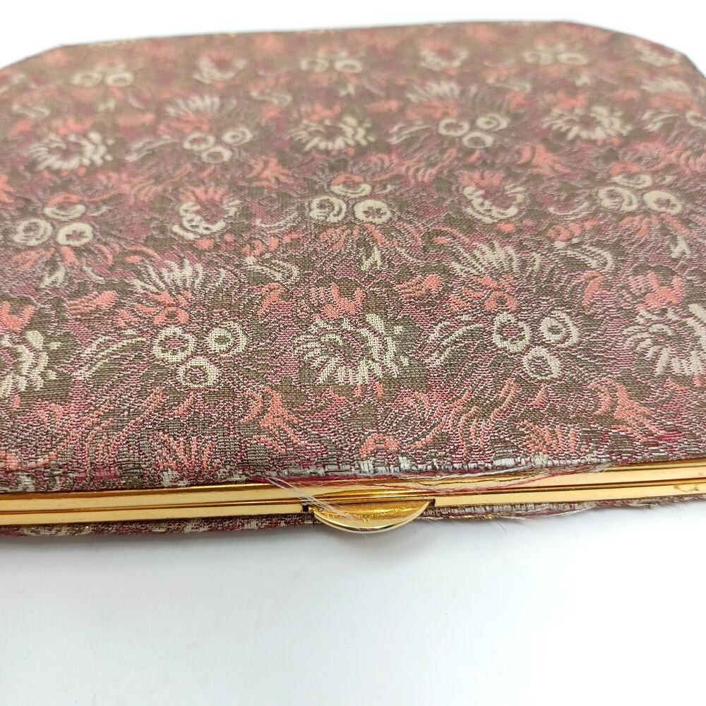 Vintage I.magnin & Co Made In France Women 1960s Wallet With Mirror - Picture 4 of 11